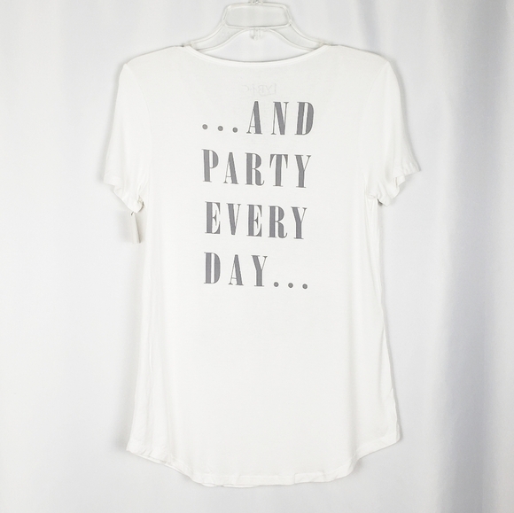 LYRIC KISS Rock and Roll All Nite graphic tee - Picture 2 of 4